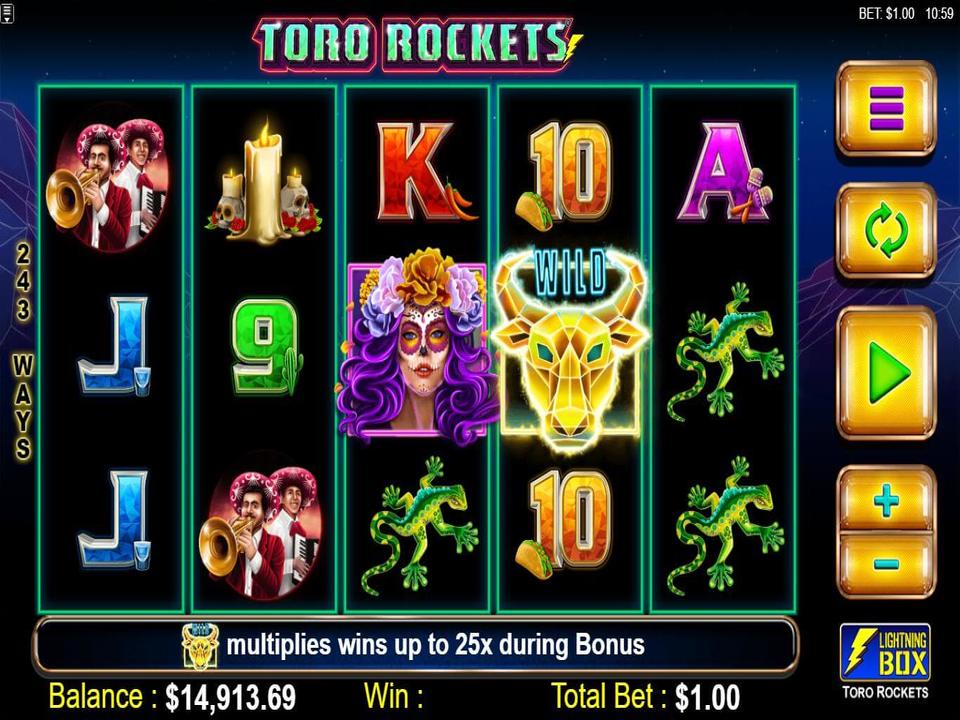    Toro Rockets   Lightning Box  Casino lubnika